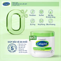 Thumbnail Kem dưỡng ẩm cho da nhạy cảm Cetaphil Moisturizing Cream 453g 4
