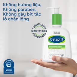 Thumbnail Sữa dưỡng ẩm dịu lành cho da nhạy cảm CETAPHIL MOISTURIZING LOTION 237ML 4