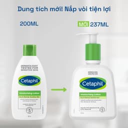 Thumbnail Sữa dưỡng ẩm dịu lành cho da nhạy cảm CETAPHIL MOISTURIZING LOTION 237ML 1