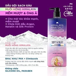Thumbnail Dầu gội Himalaya Pink Salt Muối Hồng/ Da Đầu Ngứa/ Ngăn Rụng Tóc giúp mềm mượt óng ả 650ml 2