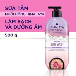 Thumbnail Sữa tắm muối hồng Himalaya Pink Salt làm sạch và dưỡng ẩm da 500g 2