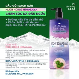 Thumbnail Dầu gội Himalaya Pink Salt Muối Hồng/ Da Đầu Ngứa/ Ngăn Rụng Tóc giúp mềm mượt óng ả 650ml 3