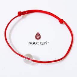 Thumbnail Vòng tay may mắn kết chỉ đỏ - Ngọc Quý 1
