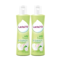 Thumbnail Bộ 2 chai Dung Dịch Vệ Sinh Phụ nữ Lactacyd Odor Fresh Ngăn Mùi 24H 250ml/chai 3