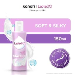 Thumbnail Dung Dịch Vệ Sinh Phụ nữ Lactacyd Soft & Silky Dưỡng Ẩm 150ml 2