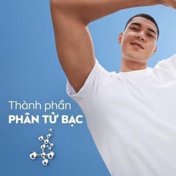 Thumbnail Xịt Ngăn Mùi NIVEA MEN Silver Protect Phân Tử Bạc Ngăn Khuẩn Gây Mùi Vượt Trội (150 ml) - 82959 3