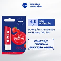 Thumbnail Son Dưỡng NIVEA Strawberry Shine Sắc Đỏ Dâu Tây (4.8 g) - 85083 1