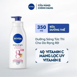 Thumbnail Sữa Dưỡng Thể NIVEA Mịn Mượt | Sáng Da Ban Ngày từ 8 Super Foods (350 ml) - 98413 1