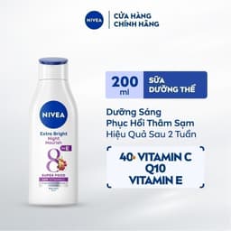 Thumbnail Sữa Dưỡng Thể NIVEA Sáng Da Ban Đêm từ 8 Super Foods (200 ml) - 88188 1