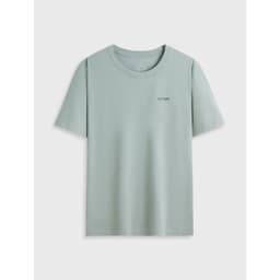 Thumbnail Áo phông nam CANIFA chất liệu cotton pha cổ tròn tay cộc form regular 8TS25S019 2