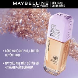 Thumbnail Kem nền bắt sáng Superstay Lumi Matte 30H che phủ siêu nhẹ mặt Maybelline New York 35ml [MỚI] 4