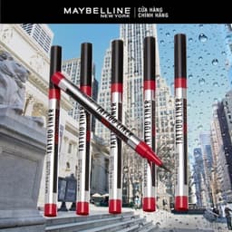 Thumbnail Bút Kẻ Mắt Nước Đậm Màu Không Lem Trôi Maybelline New York Tattoo Liner 48h Liquid Pen 1g (Mới) 2