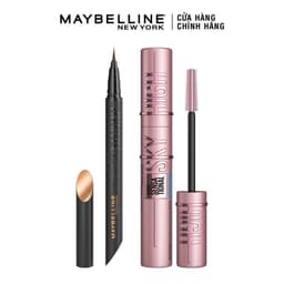 Thumbnail Mascara Sky High Tơi Dài Mi Waterproof và Bút Kẻ Mắt Nước Siêu Sắc Mảnh Maybelline New York 1
