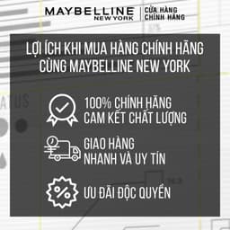 Thumbnail Bút Kẻ Mắt Nước Siêu Sắc Mảnh Maybelline New York Hyper Sharp Liner Extreme Không Lem Trôi 0.4g 1