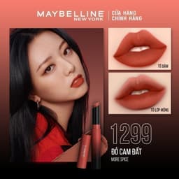 Thumbnail Son Lì Mịn Môi Siêu Nhẹ Cao Cấp Maybelline New York Color Sensational Ultimatte 1.7g 4
