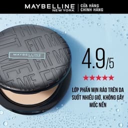 Thumbnail Phấn Phủ Kiềm Dầu Mịn Lì 16H, Che Phủ, Chống Nắng SPF32 PA+++ Maybelline New York Fit Me Compact 6 3