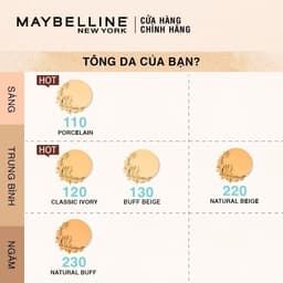 Thumbnail Phấn Phủ Mịn Lì Kiềm Dầu Fit Me Matte Poreless Powder Maybelline New York 8.5g 4