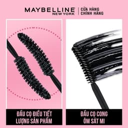 Thumbnail Mascara Dài Mi và Cong Mi Maybelline New York Hyper Curl Waterproof Chuốt Mi Đen 9.2ml 4