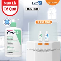 Thumbnail Sữa Rửa Mặt Tạo Bọt Cerave Foaming Cleanser Sạch Sâu Cho Da Thường Đến Da Dầu 473Ml 1