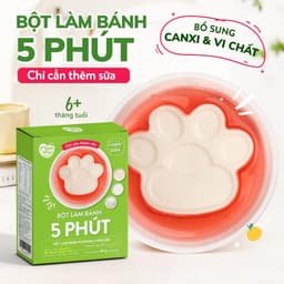 Thumbnail Bột làm bánh Pudding chân gấu Mămmy làm bữa phụ cho bé chỉ 5 phút bổ sung vitamin, hỗ trọ tiêu hóa 2