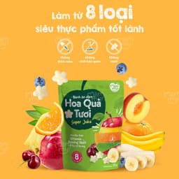 Thumbnail Bánh ăn dặm vị hoa quả tươi Mămmy tan trong miệng, từ trái cây thật giàu vitamin, khoáng chất hỗ trợ đề kháng 25 gram 3