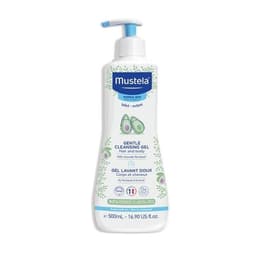 Thumbnail Gel Tắm Gội Cho Trẻ Sơ Sinh & Em Bé Da Thường Mustela 500ml Phiên Bản Mới 3