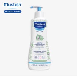 Thumbnail Gel Tắm Gội Cho Trẻ Sơ Sinh & Em Bé Da Thường Mustela 500ml Phiên Bản Mới 1