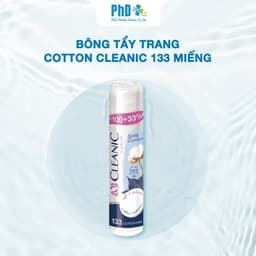 Thumbnail Bông tẩy trang cotton Cleanic - Làm sạch & an toàn cho da - 133 miếng 1
