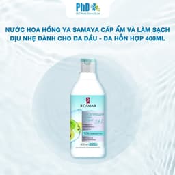 Thumbnail Nước Hoa Hồng YA SAMAYA Cấp Ẩm Và Làm Sạch Dịu Nhẹ Dành Cho Da Dầu - Da Hỗn Hợp 400ml 1