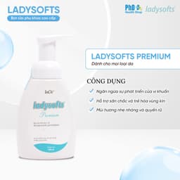 Thumbnail Combo 2 Chai Dung Dịch Vệ Sinh Phụ Nữ Dạng Bọt Ladysofts Premium Duy Trì Độ pH Tự Nhiên 100ml 3