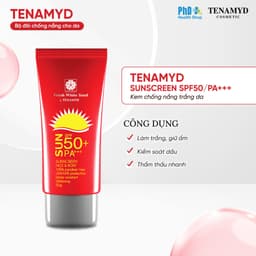 Thumbnail Kem Chống Nắng Trắng Da Tenamyd Fresh White Sand SPF 50+/PA+++ Tuýp 50g 3