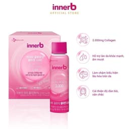 Thumbnail Combo 4 hộp nước uống Collagen Vitamin C sáng da InnerB Glowshot (50mlx6) 2