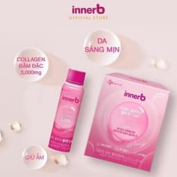 Thumbnail [KOL x CJ innerB] Hộp 6 chai nước uống Collagen Vitamin C sáng da InnerB Glowshot (50mlx6) 1