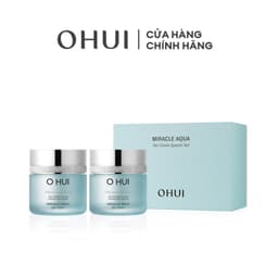 Thumbnail Bộ kem dưỡng cấp nước dưỡng ẩm da sáng toàn diên O HUI Miracle Aqua Gel Cream 50ml + 50ml 1