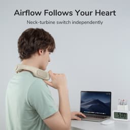 Thumbnail Quạt Đeo Cổ Không Cánh Cao Cấp JISULIFE FA35/FA35 Pro 4500/4000mAh | Gió Mát 360° | Sử Dụng Đến 20h | Bảo Hành 12 Tháng 3