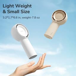 Thumbnail Quạt Cầm Tay Mini JISULIFE FA43 Siêu Mát - Sạc Nhanh - Pin 4000/6000mAh Sử Dụng Lên Đến 12H - Bảo Hành 12 Tháng 3