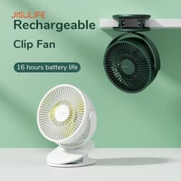 Thumbnail Quạt Kẹp Đa Năng Jisulife FA29A Cao Cấp Mát 360 Độ | Pin 4000mAh Sạc Nhanh Sử Dụng Đến 12h | Chính Hãng - BH 12 Tháng 2
