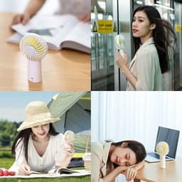 Thumbnail Quạt Cầm Tay Mini JISULIFE F2D ABS 6000mAh - Sạc Nhanh - Sử Dụng Lên Đến 30H Chính Hãng - Bảo Hành 12 Tháng 2
