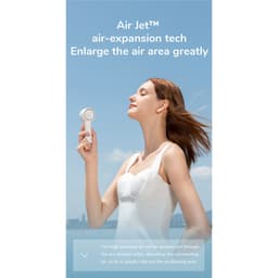 Thumbnail Quạt Cầm Tay Mini JISULIFE FA42 Siêu Mát - Sạc Nhanh - Pin 2000/4500mAh Sử Dụng Lên Đến 6H-12H Chính Hãng - BH 12 Tháng 2