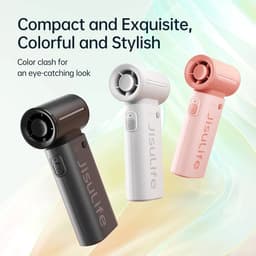 Thumbnail Quạt Cầm Tay Mini JISULIFE Life 9 Pin 3600mAh/5000mAh 5 Cấp Độ Gió | Sử dụng Lên Đến 12H | Bảo Hành Chính hãng 12 Tháng 4