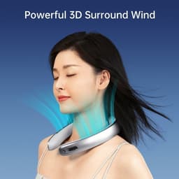 Thumbnail Quạt Đeo Cổ Cao Cấp JISULIFE Pro1 Làm Mát 360 Độ | LED Hiển Thị 100 Cấp Gió | Sử Dụng Đến 17H | Bảo Hành Chính Hãng 12Th 4