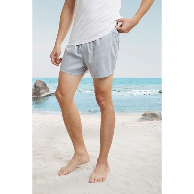 Ảnh Boxer Nam Quần Đùi Bamsilk Chống Nắng UV NINOMAXX 1911044 4