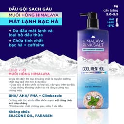 Thumbnail Dầu gội Himalaya Pink Salt Muối Hồng/ Da Đầu Ngứa/ Ngăn Rụng Tóc giúp mềm mượt óng ả 650ml 4