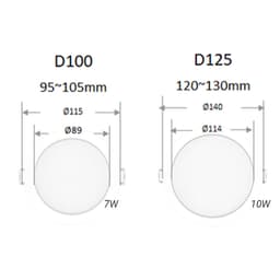 Thumbnail Bộ 04 bóng đèn âm trần Philips LED Eridani hiệu suất ánh sáng cao - Công suất (7W, 10W), ánh sáng trắng 2