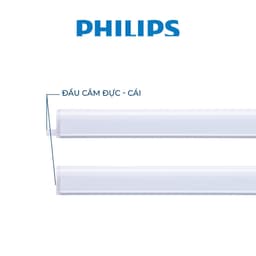 Thumbnail Bộ máng đèn Philips LED Batten BN068C (01 đèn) - Ánh sáng vàng, trung tính, trắng 1