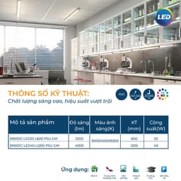 Thumbnail Bộ đèn Bán Nguyệt Philips LED BN001C 20W/ 40W (01 bóng) 2