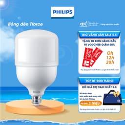 Thumbnail Bóng đèn Philips trụ TForce siêu sáng (25W,35W,45W, 50W) - Ánh sáng trắng 6500K (01 bóng) 1