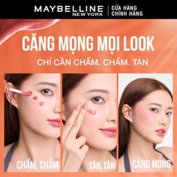 Thumbnail Má Hồng Kem Sunkisser Căng Mọng Bền Màu 12H Maybelline New York 4.7ml 4