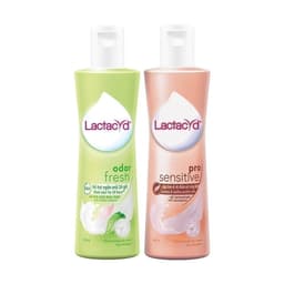 Thumbnail Bộ Dung Dịch Vệ Sinh Phụ Nữ Lactacyd Odor Fresh Ngăn Mùi 24H 250ml + Pro Sensitive Cho Da Nhạy Cảm 250ml 2