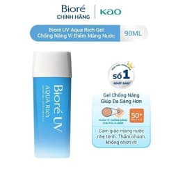 Thumbnail Gel Chống Nắng Màng Nước Dưỡng Ẩm Biore UV Aqua Rich Watery Gel SPF50+/PA++++ 90ml 2
